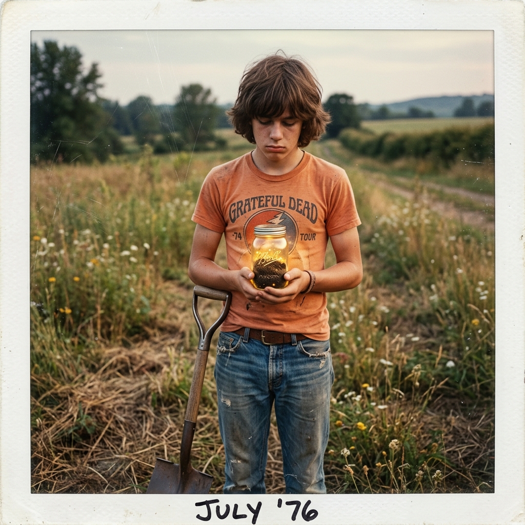 Timmy Thorne doing fieldwork